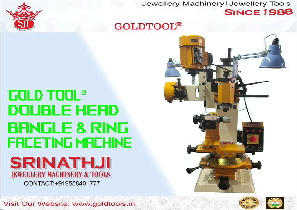 Thumbnail: Faceting Machine Universal (Horizontal & Vertical)  bangle Faceting machine