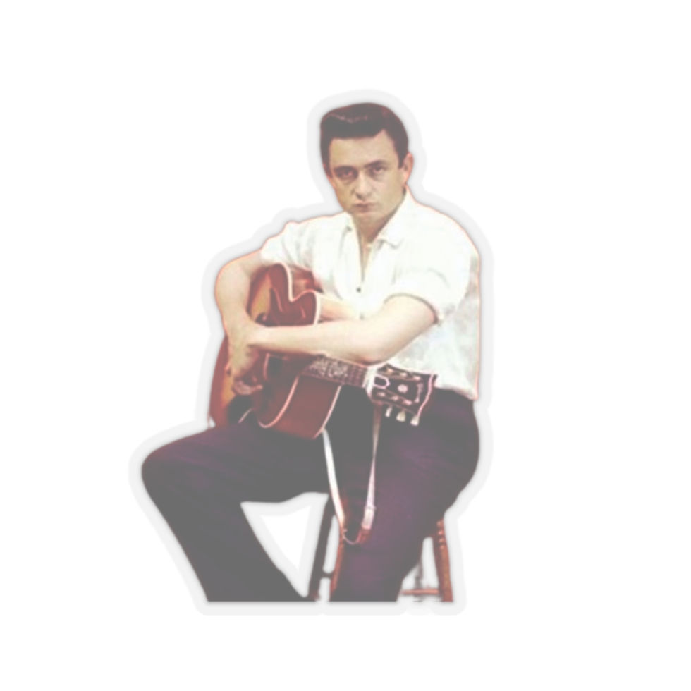 Thumbnail: Johnny Cash Sticker