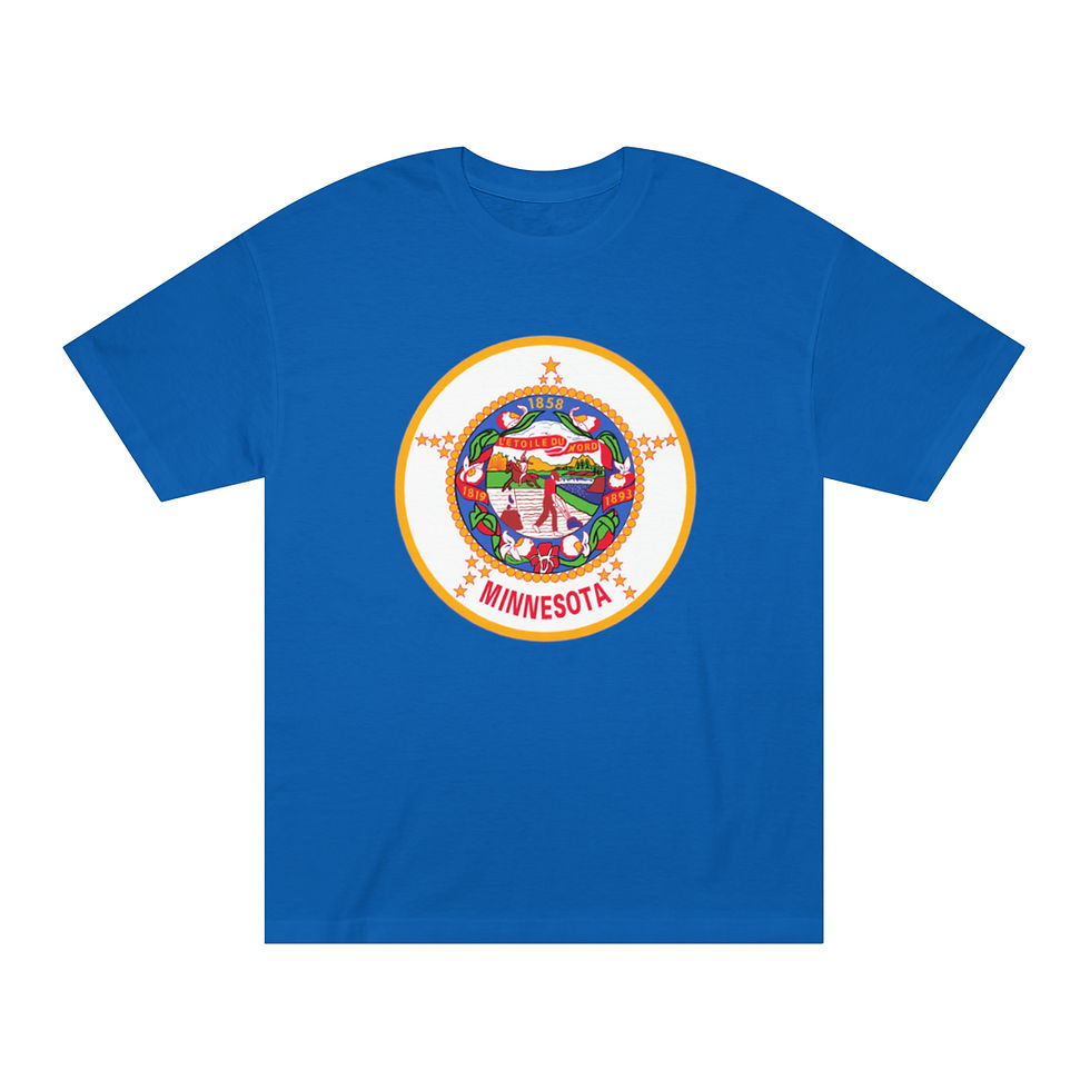 Thumbnail: Old School Minnesota MN Flag Tee