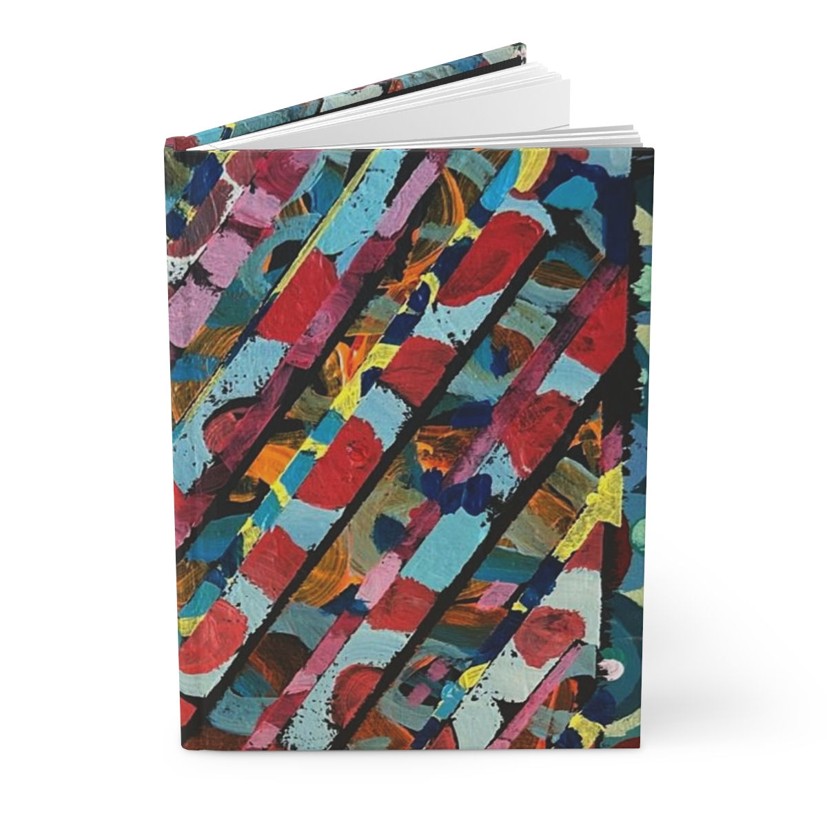 DasWald Original Abstract Expressionist Hardcover Journal