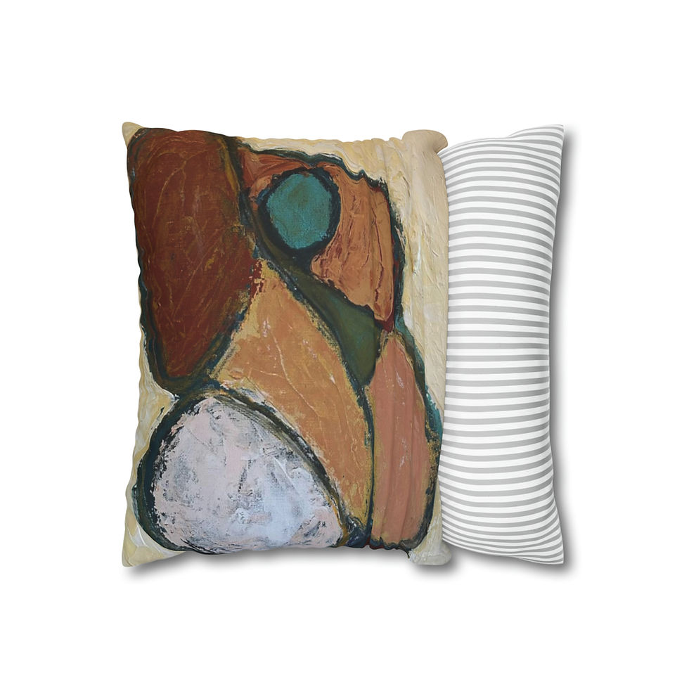 Thumbnail: DasWald Original Abstract Spun Pillow Case 