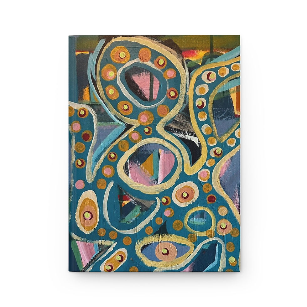 Thumbnail: DasWald Original Abstract Hardcover Journal