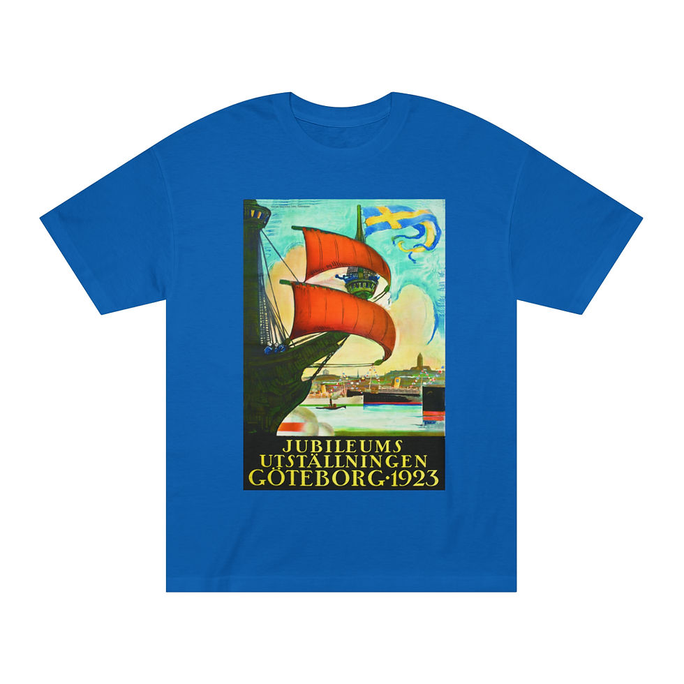 Thumbnail: German Travel Poster Unisex Tee