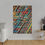 Thumbnail: DasWald Original Abstract Expressionist Printed Canvas  