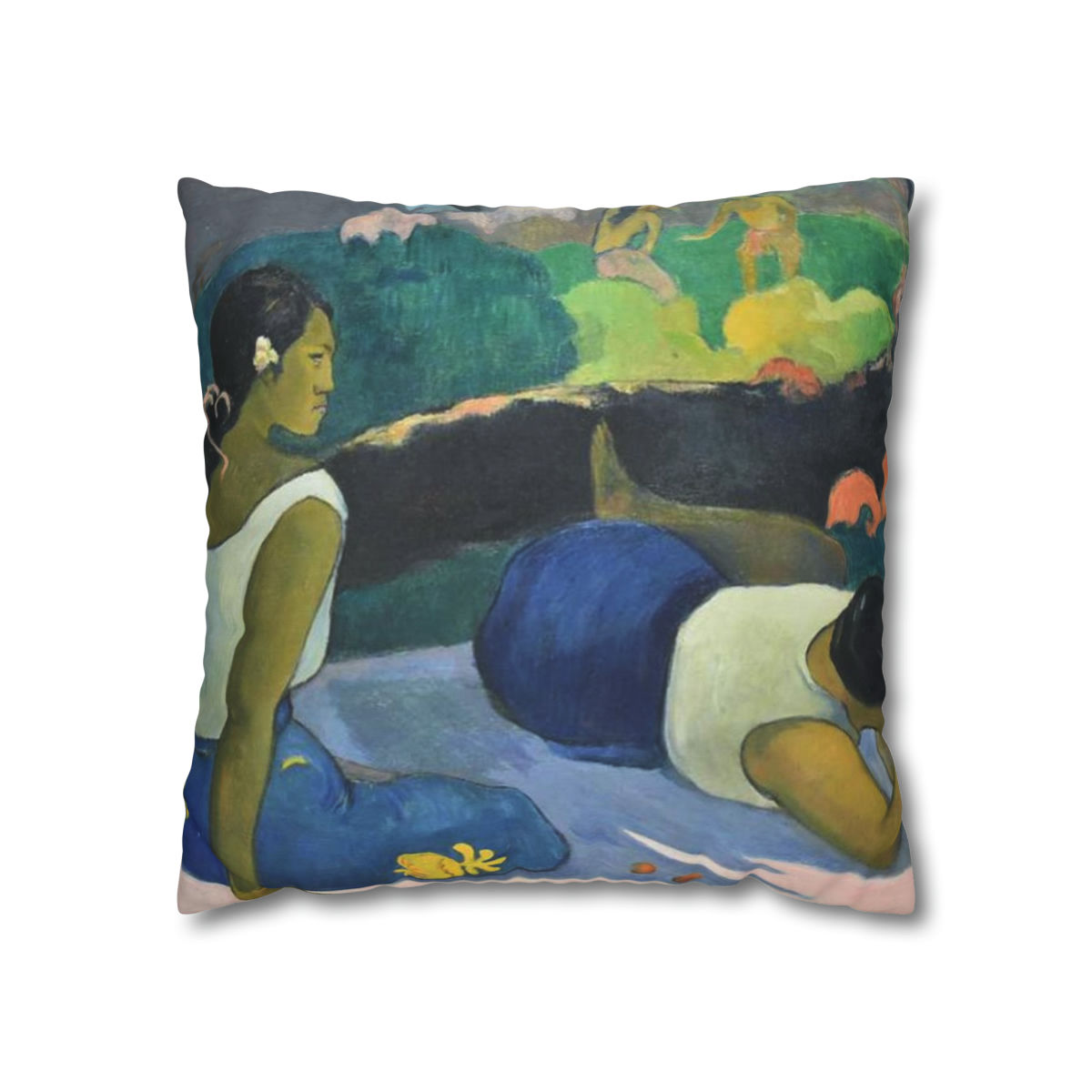 Paul Gauguin III inspired Spun Pillow Case 