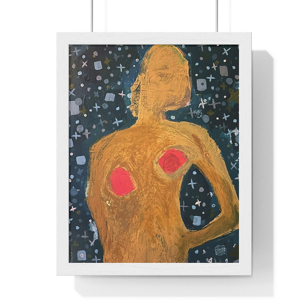 Thumbnail: DasWald Original Abstract Framed Poster