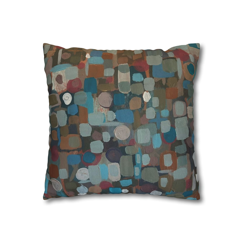 Thumbnail: DasWald Original Abstract Spun Pillow Case 