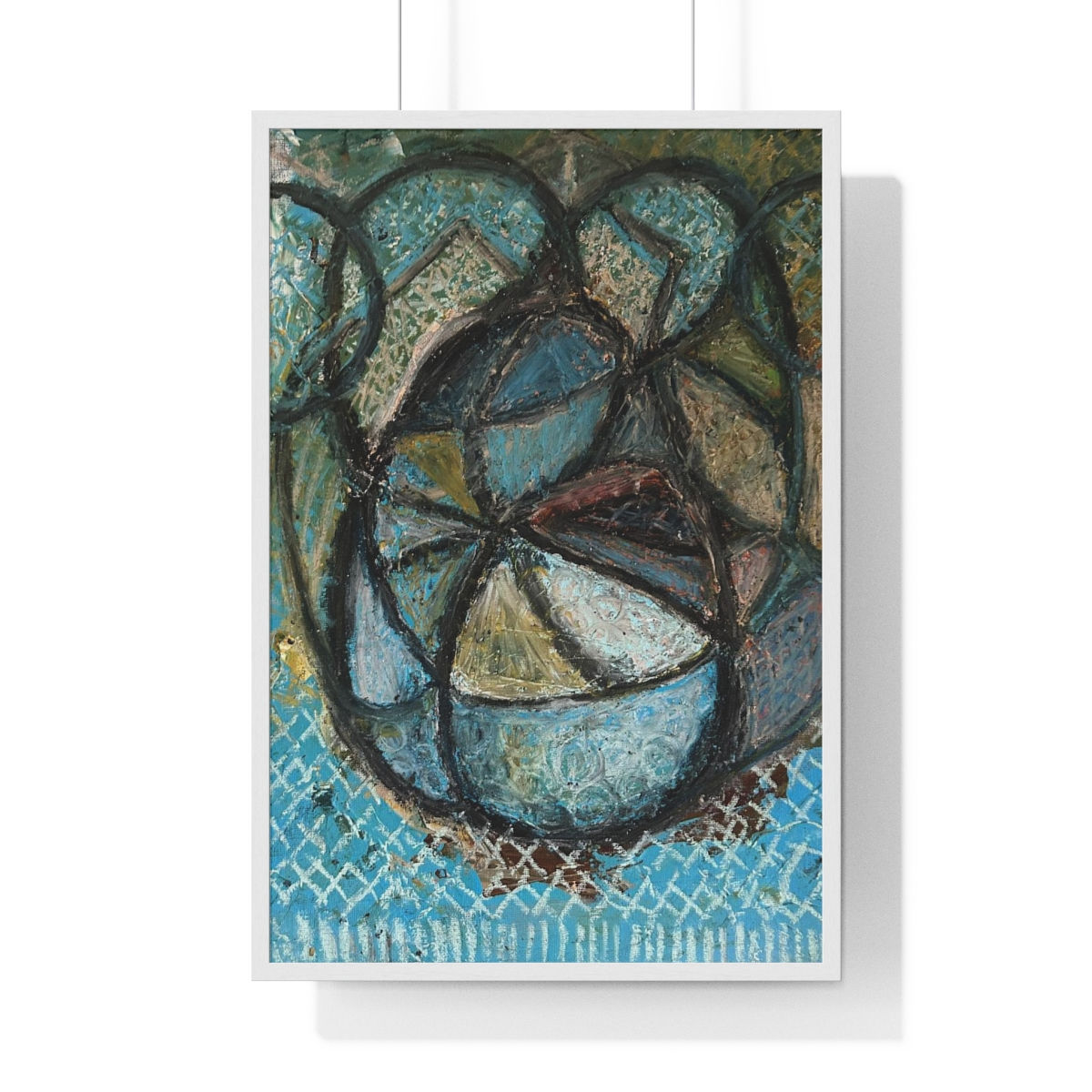 DasWald Original Abstract Framed Poster