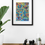 Thumbnail: DasWald Original Abstract Expressionist Printed Canvas  