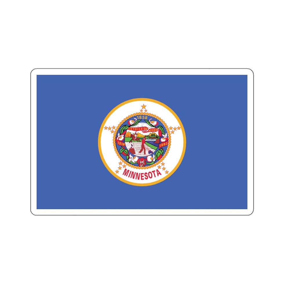 Thumbnail: Minnesota MN State Flag Sticker