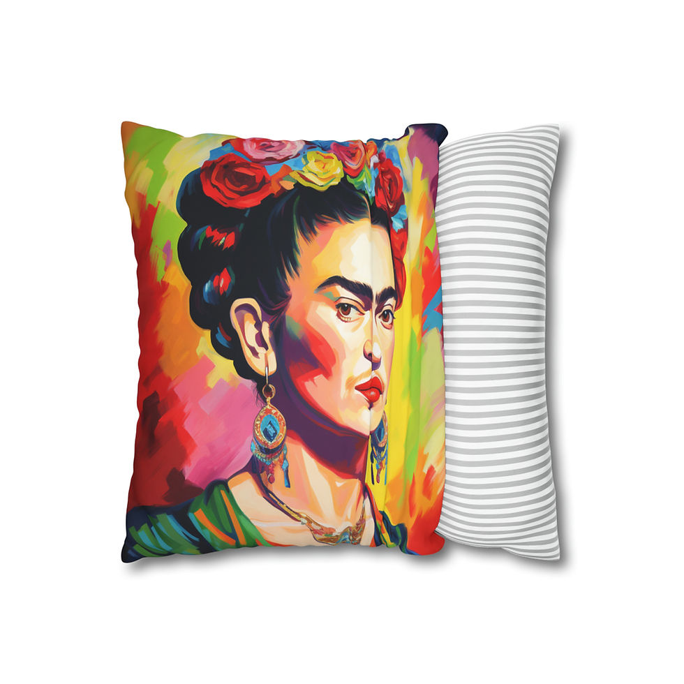 Thumbnail: Frida Kahlo II Colorful Pillow Case 