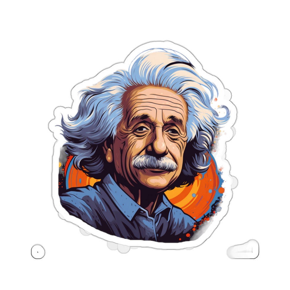 Thumbnail: Albert Einstein Sticker