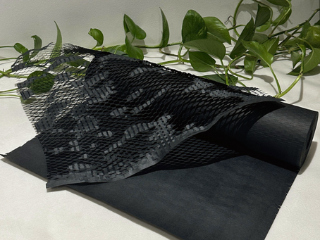 Journeying into Mystery and Sophistication: Revealing Our Black Honeycomb Wrapping Paper