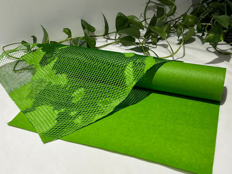 Exploring the Enchantment of Green: Unveiling our Green Honeycomb Paper!
