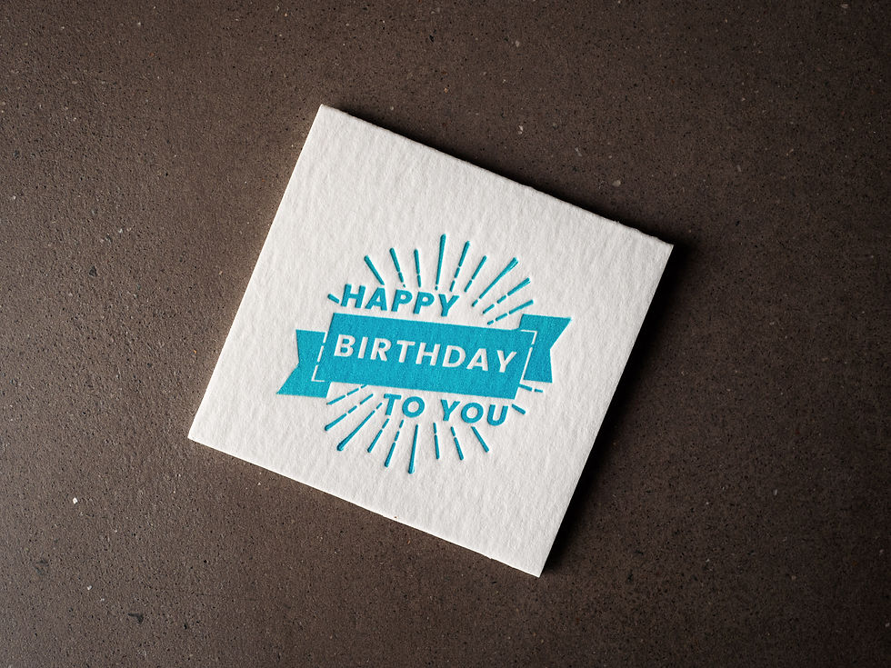Thumbnail: Small Happy Birthday Cards