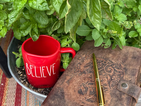 🌿 Walking with God in the Garden: A Cup of Peace and the Gift of Intimacy