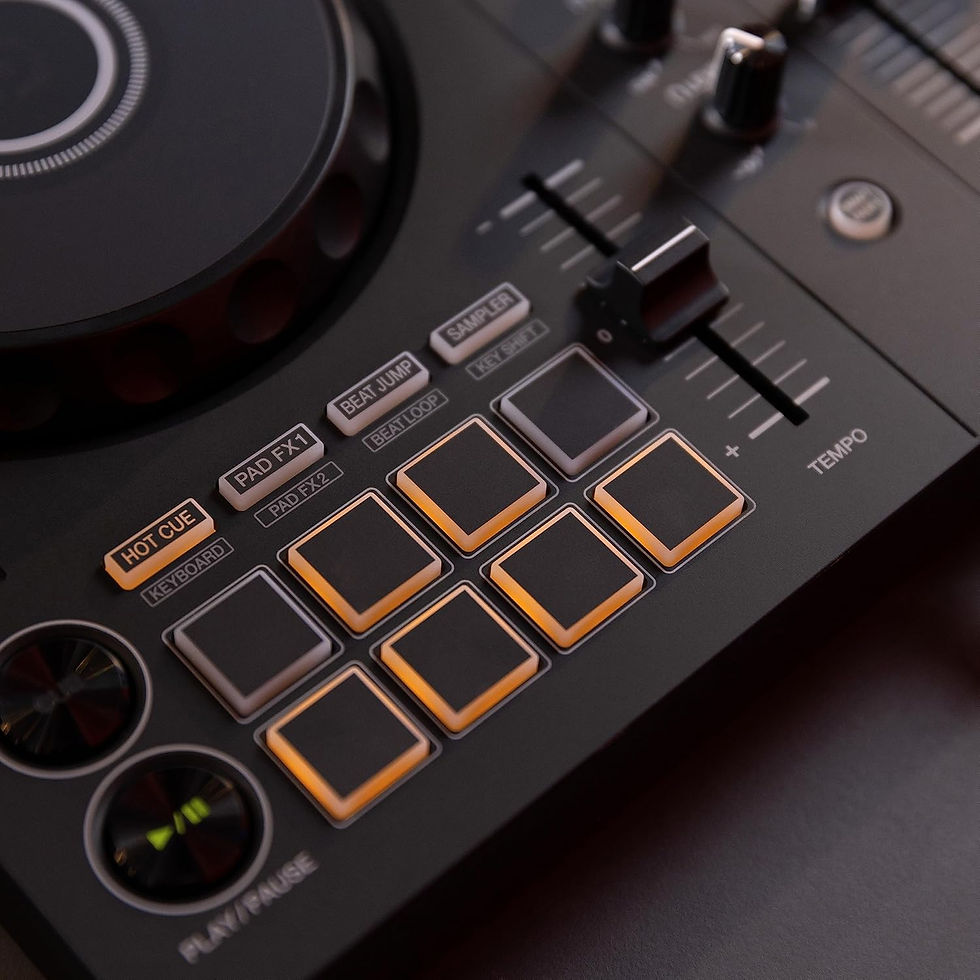 섬네일: Pioneer DJ DDJ-FLX4 2-deck Rekordbox and Serato DJ Controller - Graphite