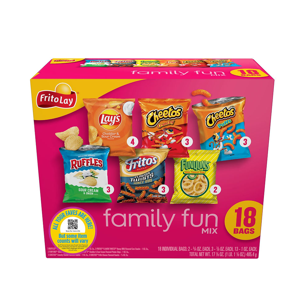 섬네일: Frito-Lay Family Fun Mix Variety Pack, 18 Count