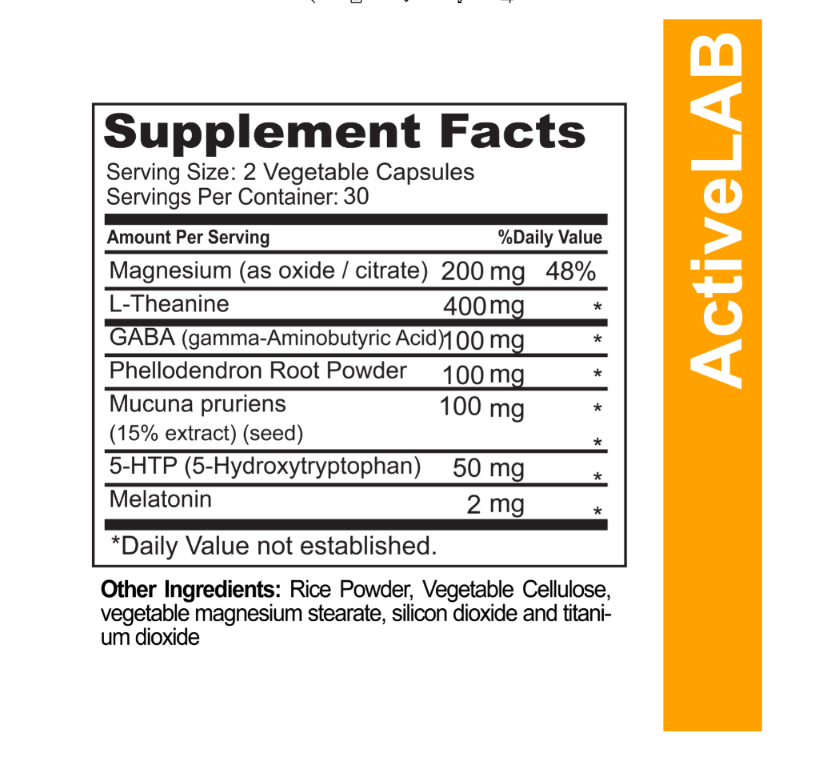 섬네일: Natural Sleep Aid | Non-Habit Forming | Herbal Sleeping Pills for Adults | Insom
