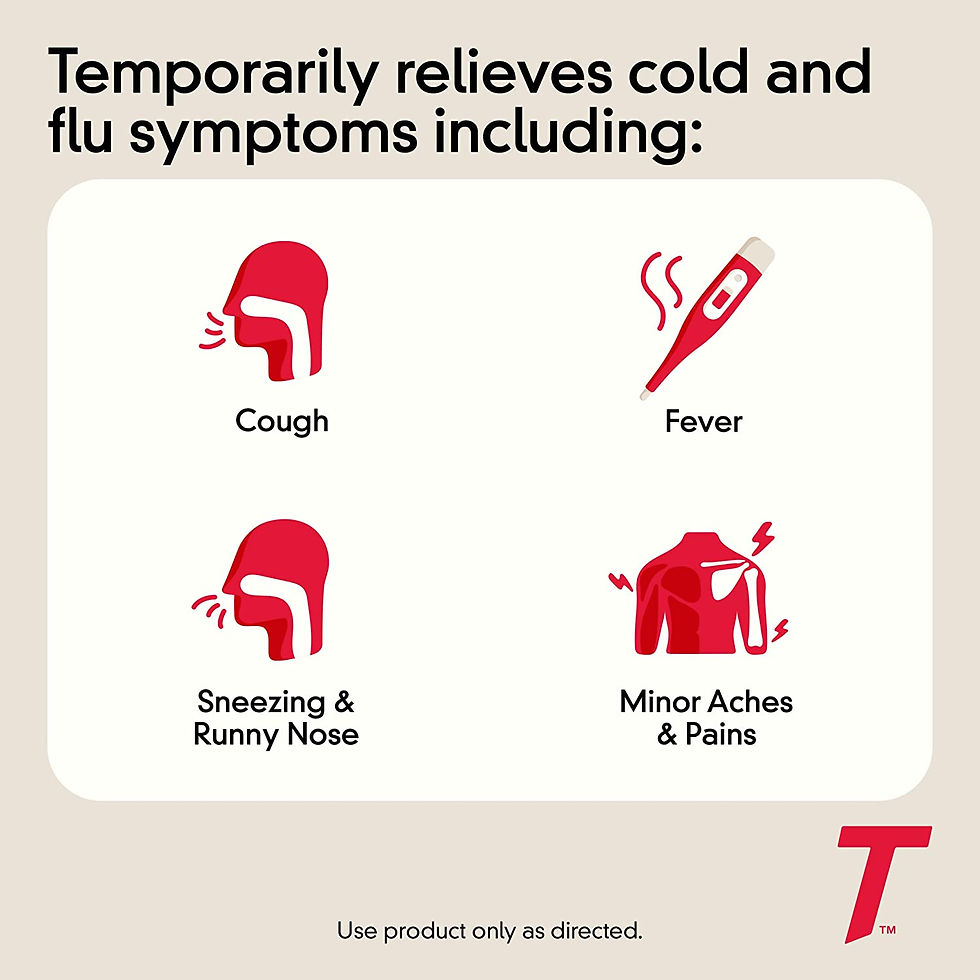 섬네일: 어린이 타이레놀 감기약 6-11세 - Tylenol Children's Cold & Flu Liquid Oral Suspension Medic
