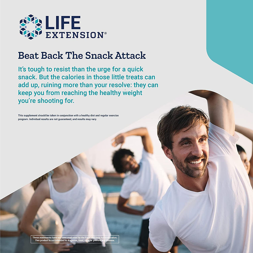 섬네일: 라이프 익스텐션 식욕 억제제 Life Extension Advanced Appetite Suppress – Helps Fight the Urge