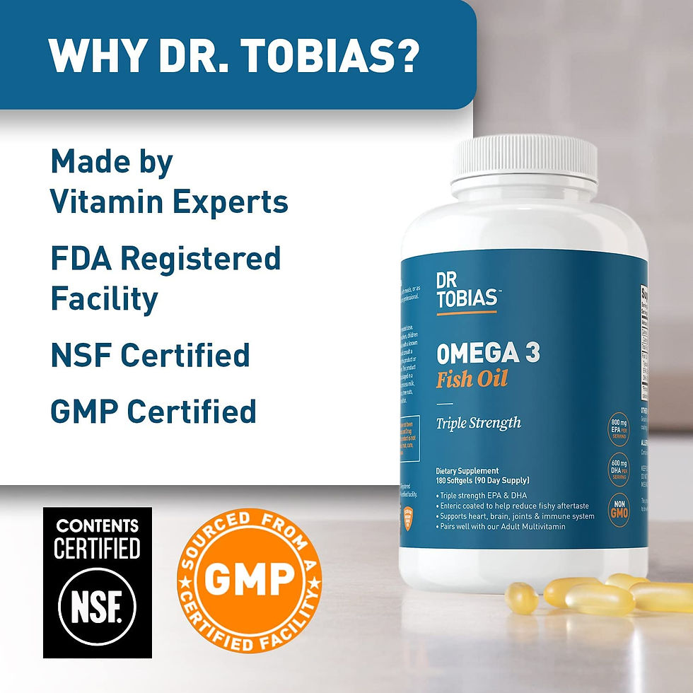 섬네일: 닥터 토비아스 고함량 오메가 3- Dr. Tobias Omega 3 Fish Oil – Trip