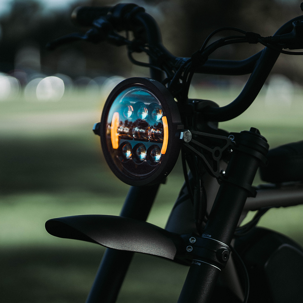 섬네일: Amber Arc Headlight Kit for Super73