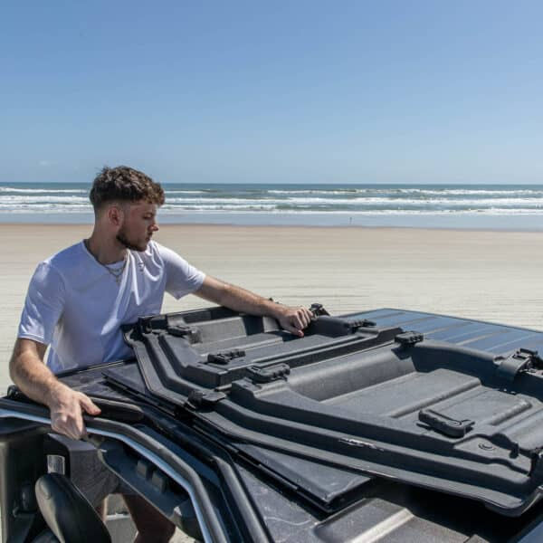 섬네일: EZ4x4 EZFlip Top | 2007-2018 Jeep Wrangler JK 4도어 소프트탑