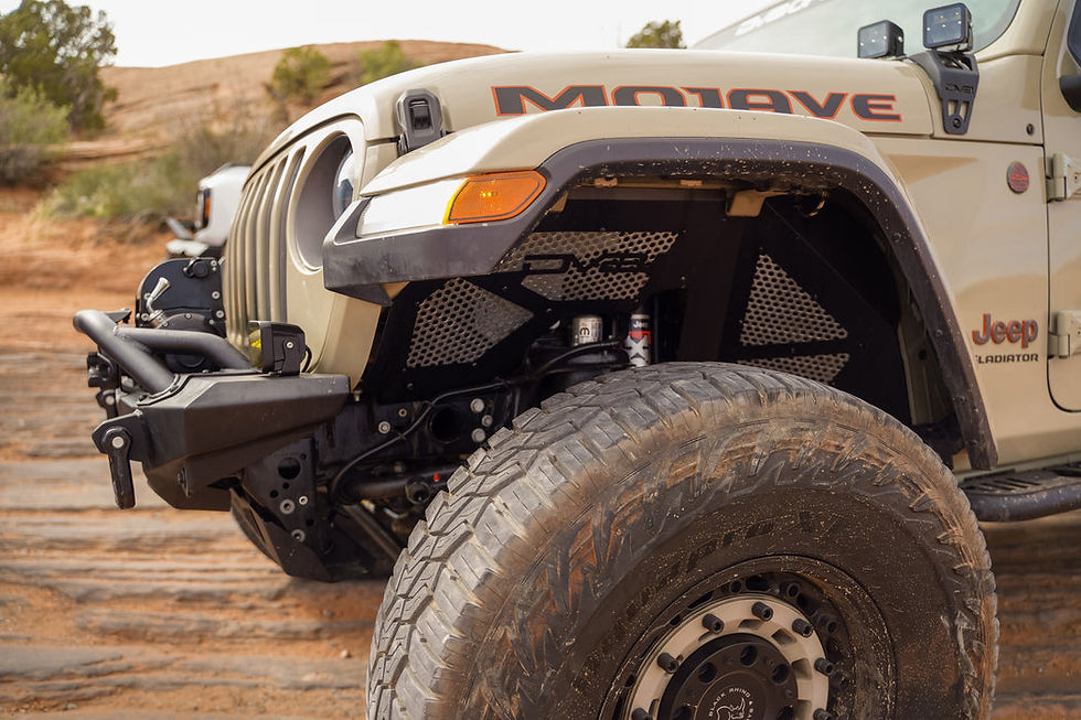 섬네일: DV8 Offroad 2018-2023 Jeep JL & 2020-2023 JT 프론트 이너 펜더