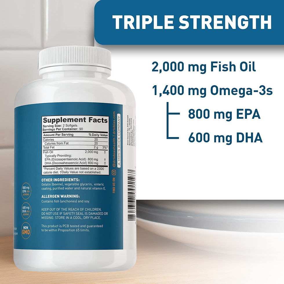 섬네일: 닥터 토비아스 고함량 오메가 3- Dr. Tobias Omega 3 Fish Oil – Trip
