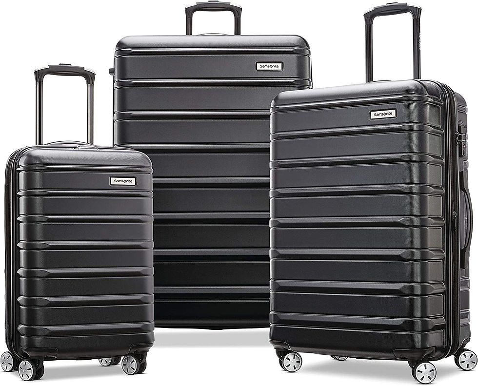 섬네일: Samsonite Omni 2 - 20인치, 24인치, 28인치 3피스 세트 스피너 휠이 있는 확장 가능한 하드사이드 캐리어, 노바 틸, Om
