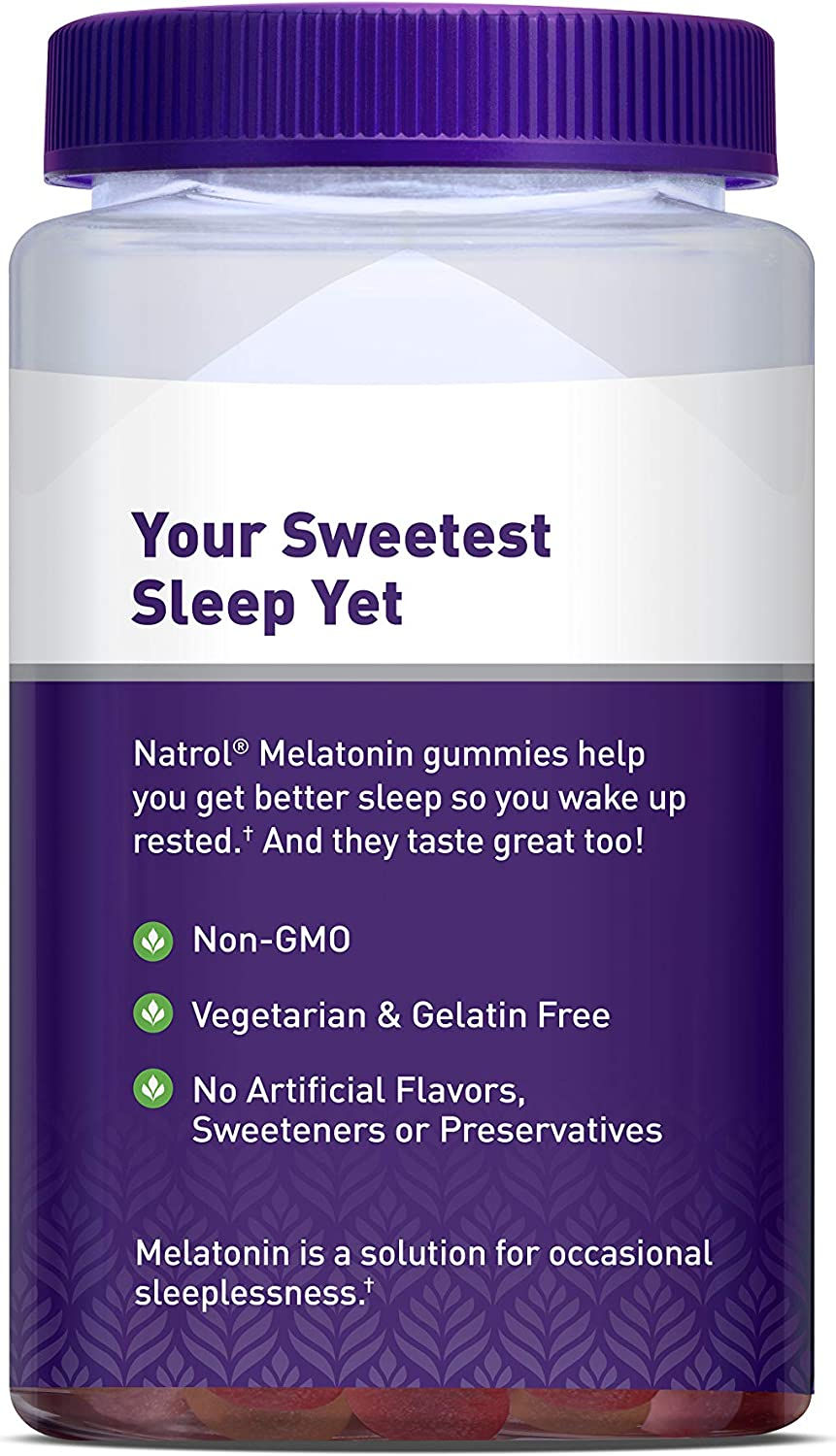 섬네일: 나트롤 멜라토닌 젤리 10mg 140개 - Natrol Melatonin Sleep Aid Gummy, Fall Asleep Faster, S