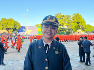 Corpo de Bombeiros do Piauí promove primeira mulher ao posto de coronel em 82 anos