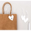 Miniature : 24 Pendentifs Cœurs - Blanc