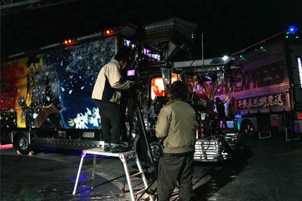 BRELAND MV shooting BTS