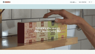 Product video on umios Planet Landing page