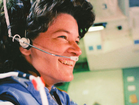 Sally Ride in Space