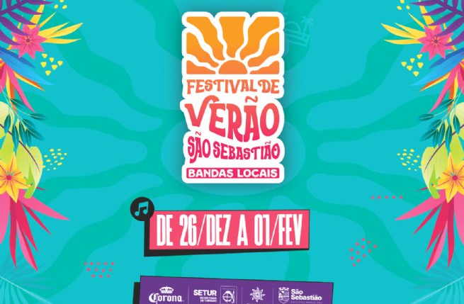 Prefeitura de São Sebastião inicia programação cultural de verão com artistas locais nesta sexta-feira
