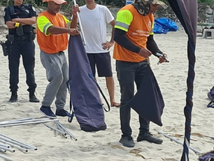 Prefeitura de São Sebastião intensifica fiscalização contra ocupação irregular em Cambury