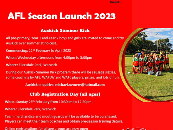Auskick - Summer Kick