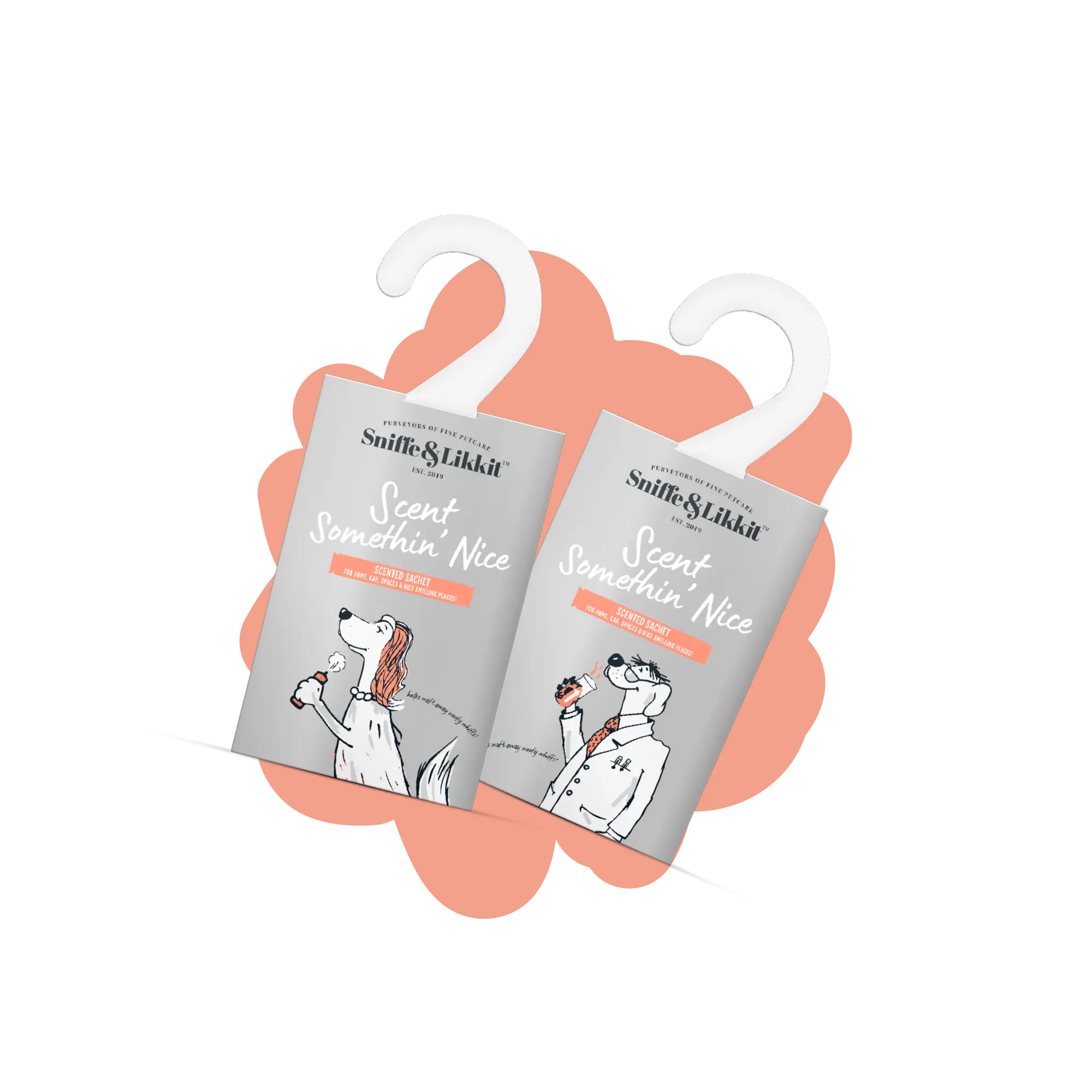 Dog Deodoriser: Scent Somethin' Nice Hanging Sachet