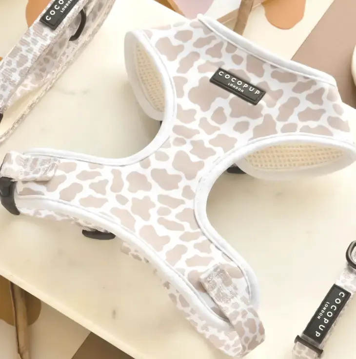 Nude Cow Adjustable Neck Harness