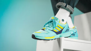 adidas Consortium ZX 8000 "Light Aqua" chega ao Brasil no formato fiel ao original de 1989