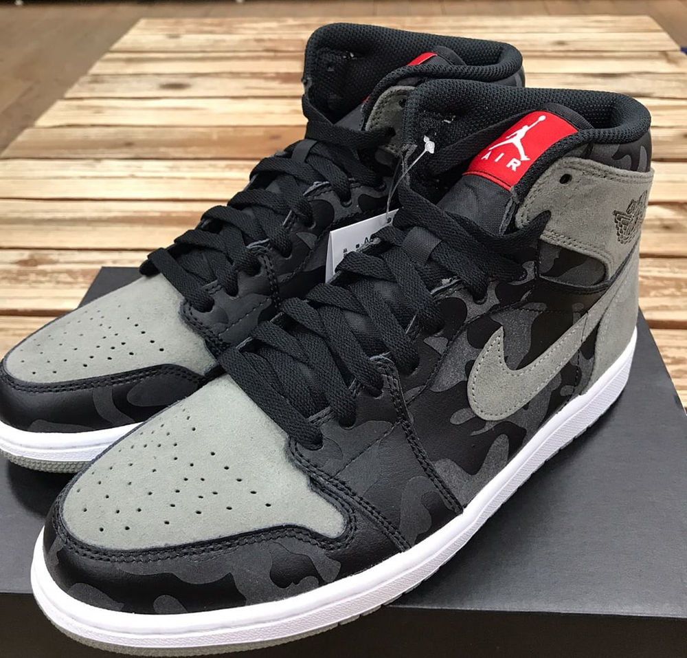 Air Jordan 1 "Camo Pack" disponível no Brasil
