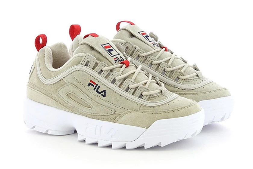 fila disruptor camurça
