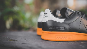 Raf Simons x Adidas Stan Smith "Black/Bright Orange"