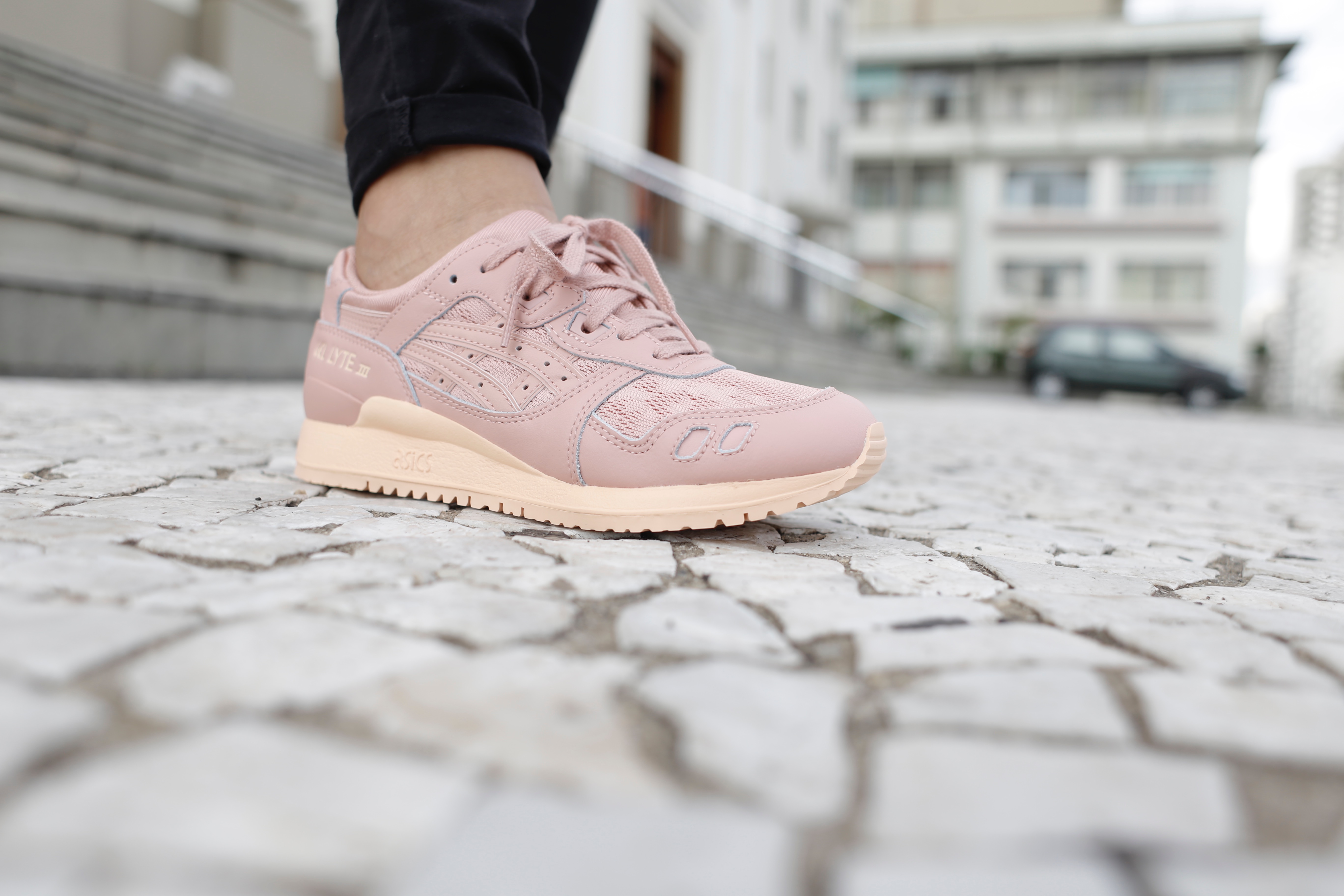 tênis asics gel lyte iii peach beige peach beige feminino tênis asics gel lyte iii peach beige peach beige feminino