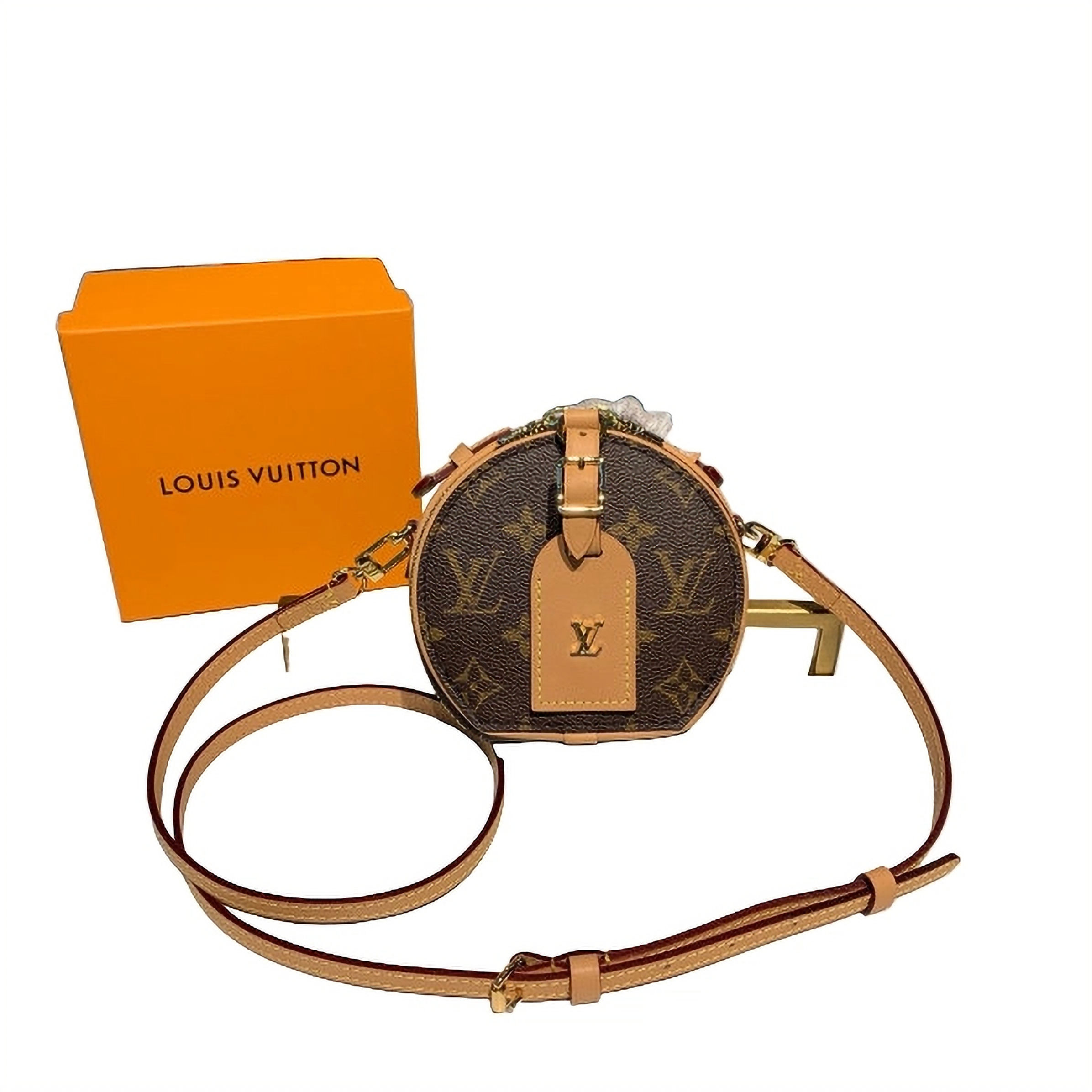 Louis Vuitton Petite Boîte Chapeau Monogram Canvas Crossbody Bag