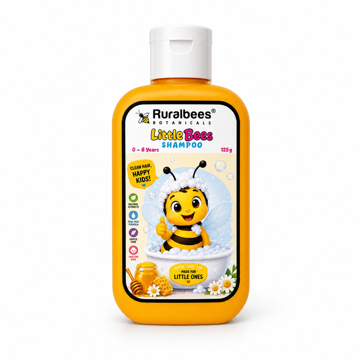 LITTLE BEES SHAMPOO FOR KIDS 125g