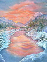 #76- Winter Twilight Reflection.gif